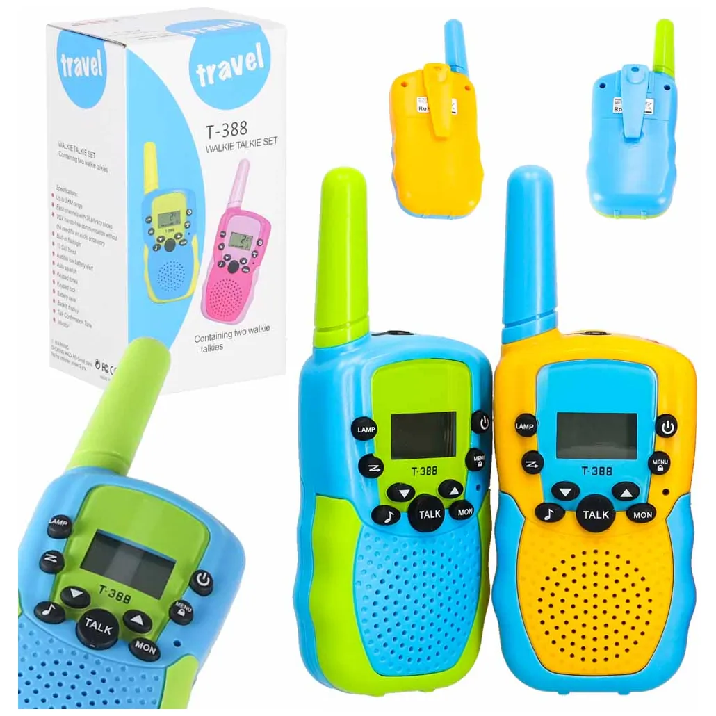 Walkie talkie krótkofalówka dla dzieci zestaw 2 sztuki