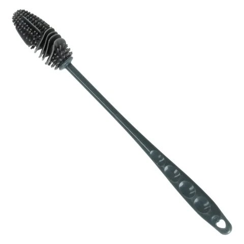 Szczotka do mycia butelek myjka silikonowa szara