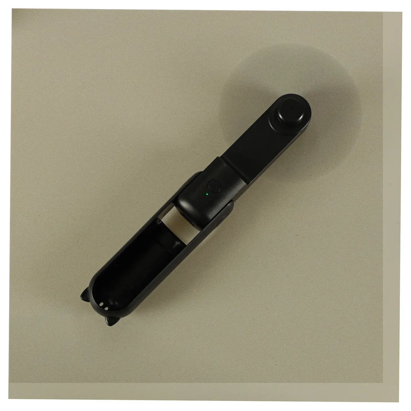 Wiatrak biurkowy wentylator mini ręczny składany wiatraczek przenośny USB czarny - obrazek 14