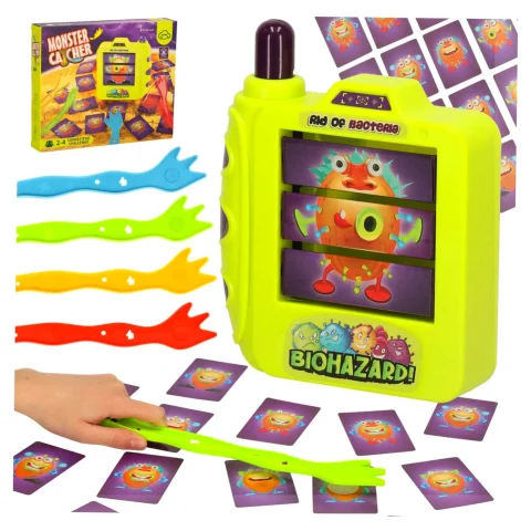 Złap potwory gra dla dzieci na spostrzegawczość trening pamięci