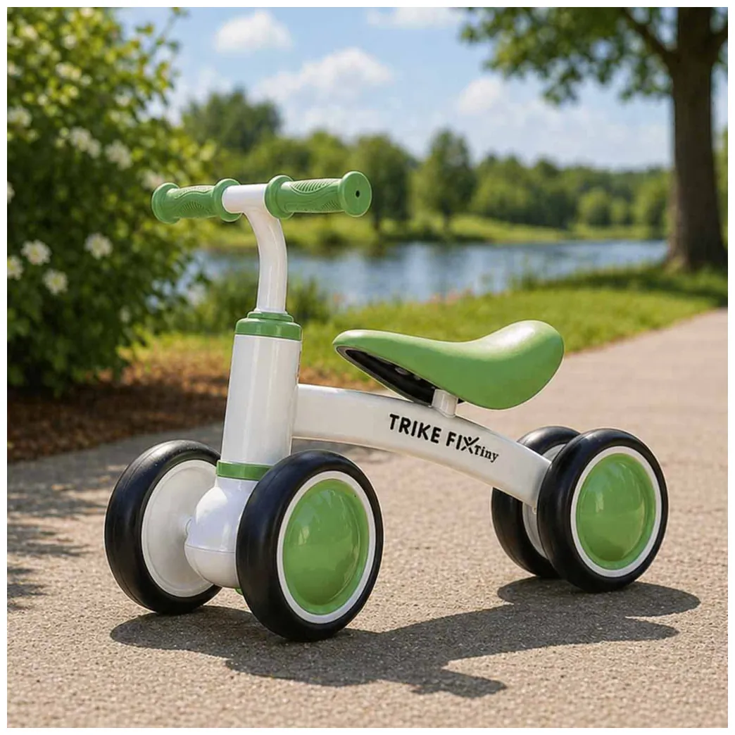 Rowerek biegowy Trike Fix Tiny V2 rower jeździk zielony - obrazek 7