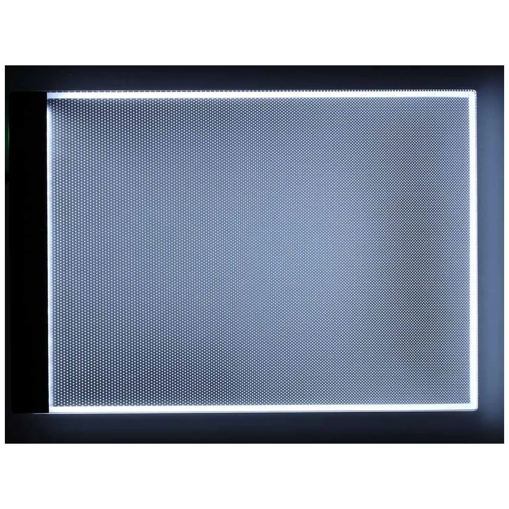 Deska kreślarska tablica tablet graficzny kalka do rysowania podświetlana LED A4 - obrazek 2