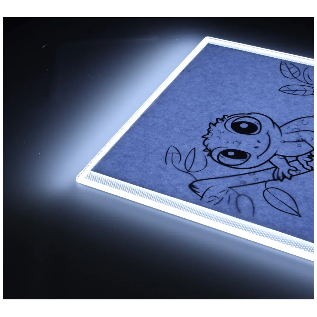 Deska kreślarska tablica tablet graficzny kalka do rysowania podświetlana LED A4 - obrazek 5