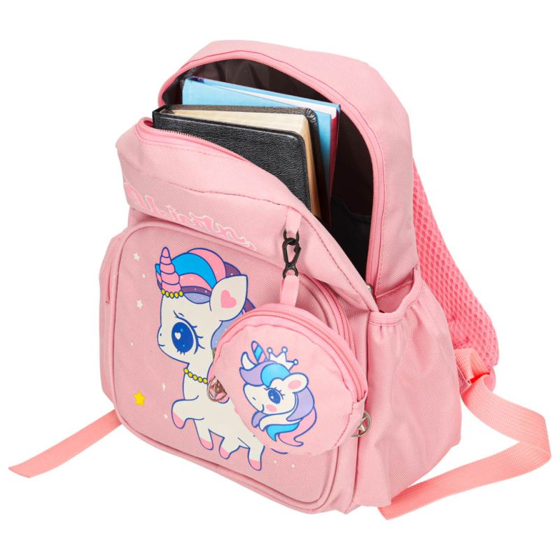 Plecak dla przedszkolaka szkolny dziecięcy jednorożec 30x22x11cm - obrazek 6
