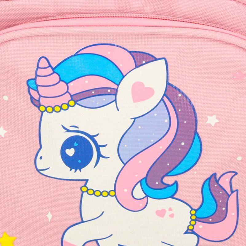 Plecak dla przedszkolaka szkolny dziecięcy jednorożec 30x22x11cm - obrazek 8
