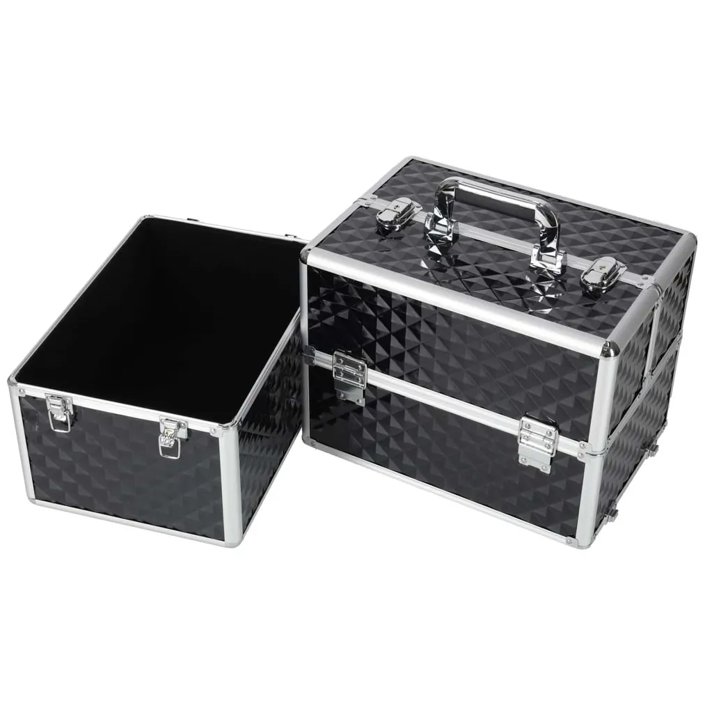 Kuferek na kosmetyki walizka organizer kosmetyczny XXL 3D - obrazek 7