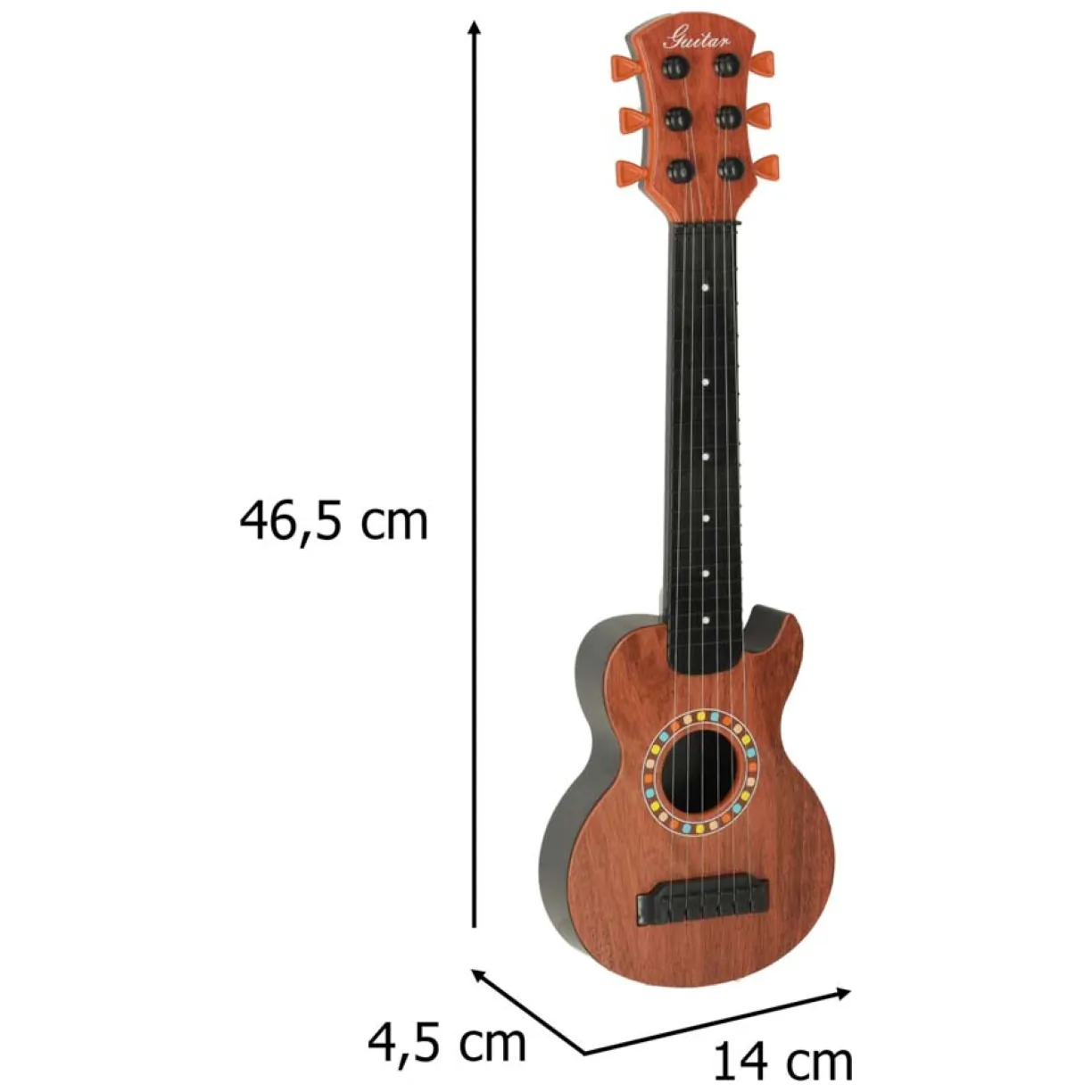Gitara klasyczna dla dzieci 6 strun 18 cali 46,5cm - obrazek 10