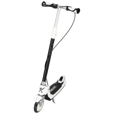 Hulajnoga dla dzieci TRIKE FIX dwukołowa LED składana podwójne hamulce czarna