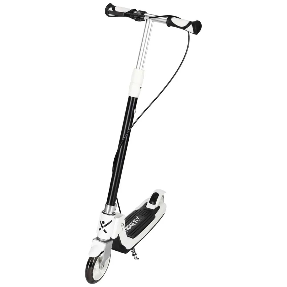 Hulajnoga dla dzieci TRIKE FIX dwukołowa LED składana podwójne hamulce czarna