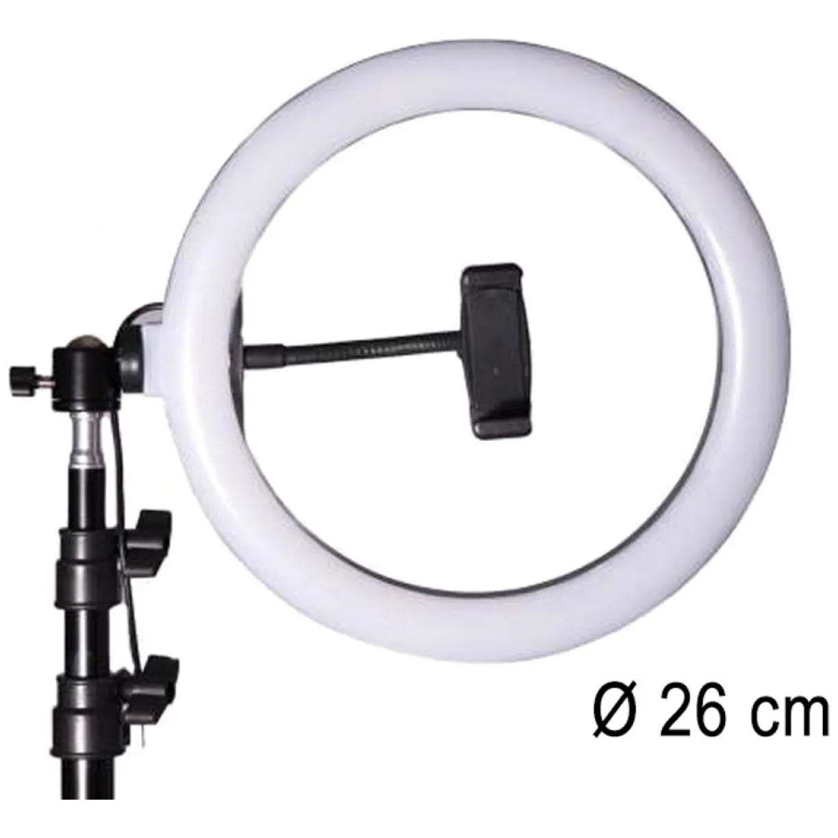 Lampa pierścieniowa 60W RING LED selfie makijaż - obrazek 11