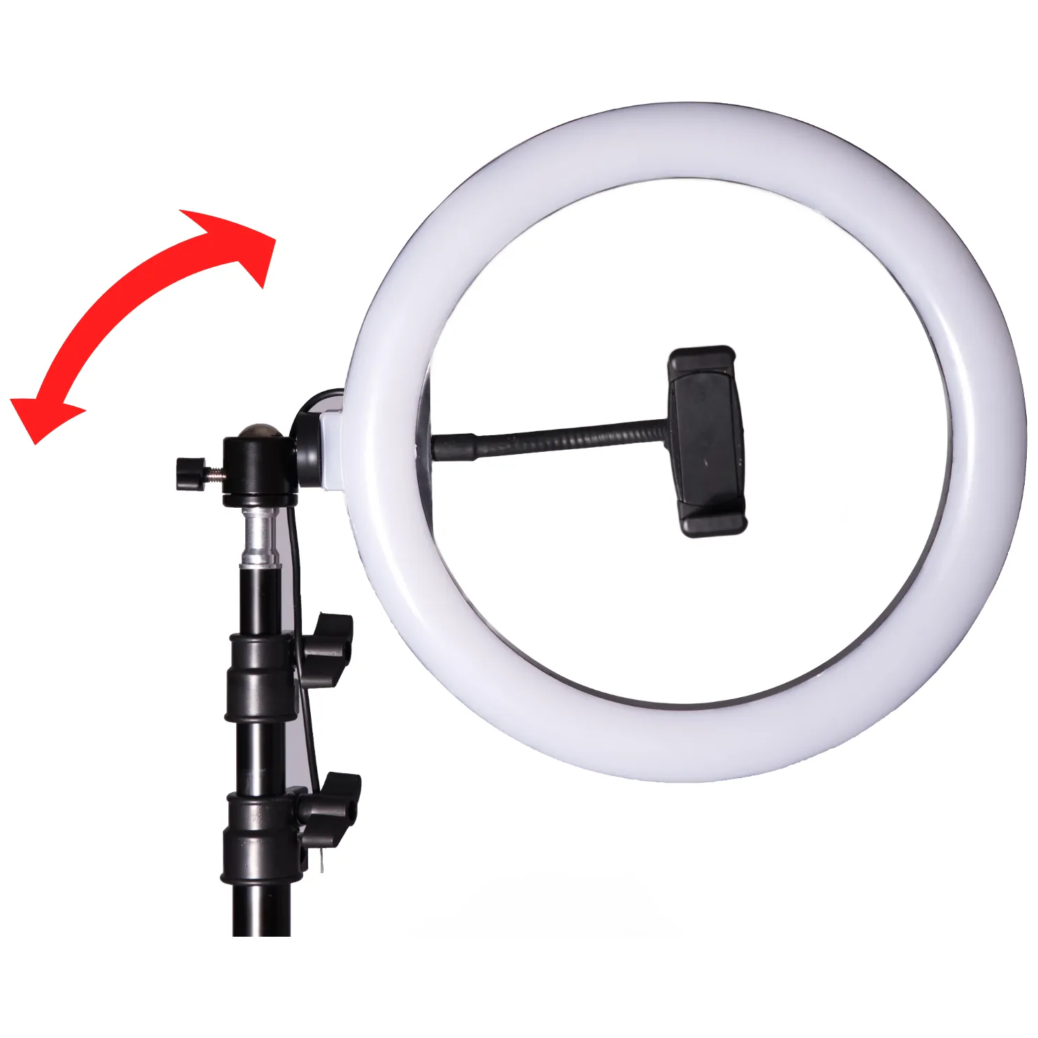 Lampa pierścieniowa 60W RING LED selfie makijaż - obrazek 2