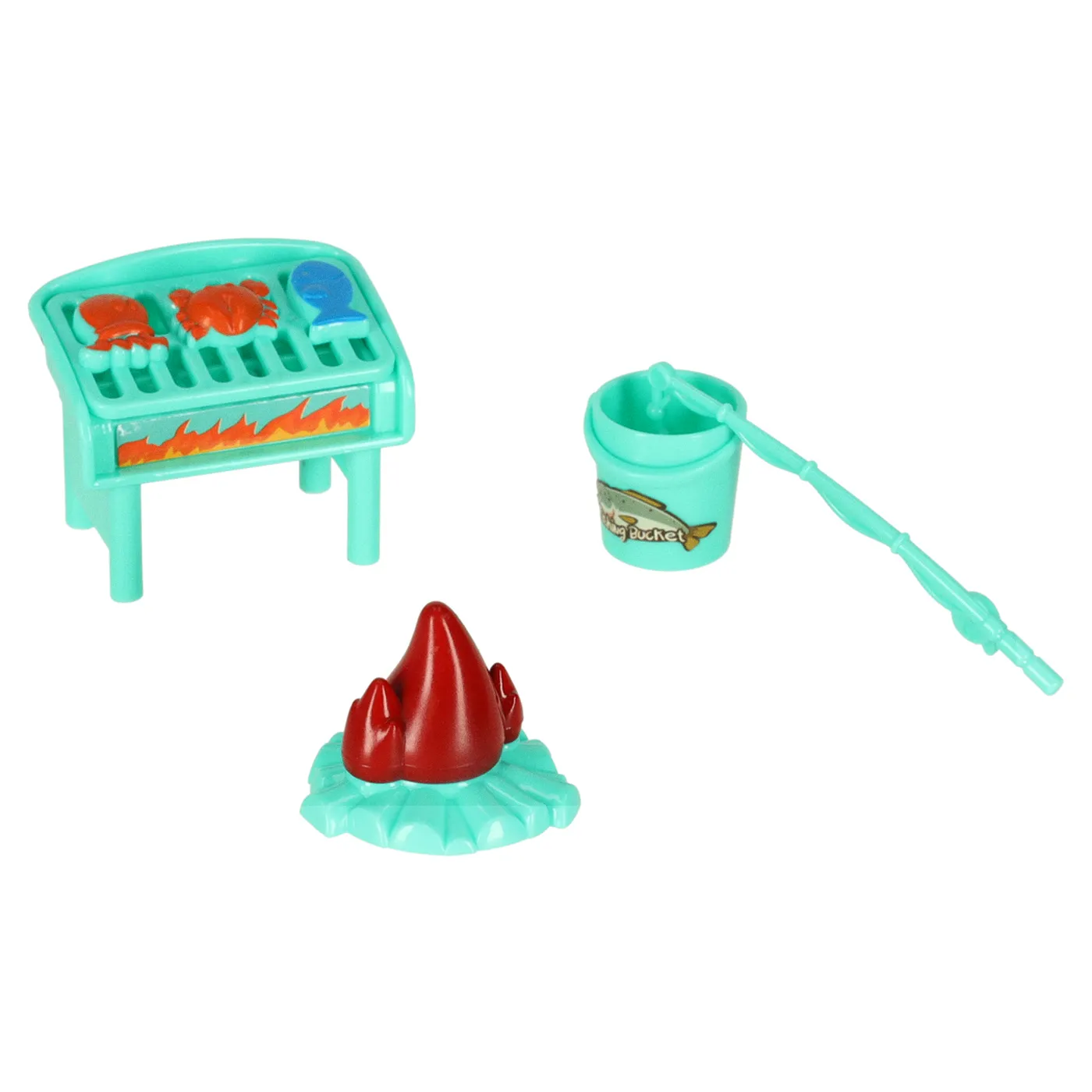 Samochód dla lalek kempingowy kamper akcesoria lalka basen - obrazek 8