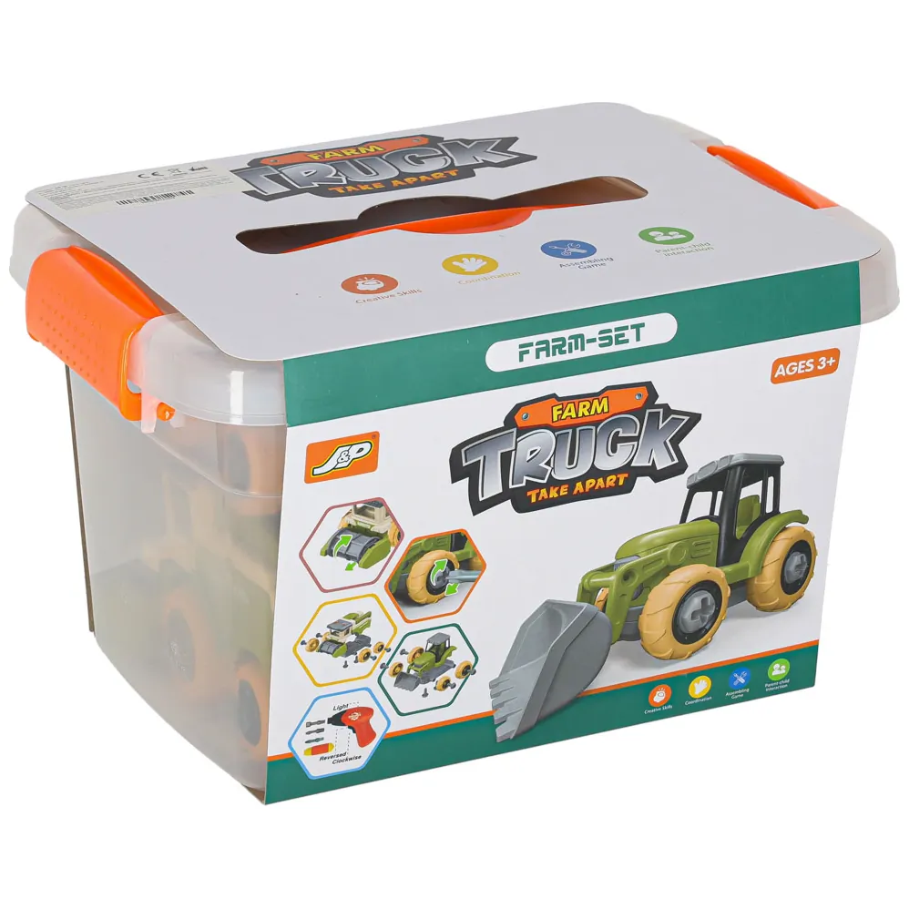 Farma traktor maszyny rolnicze ciągnik do skręcania zwierzęta wkrętarka - obrazek 14