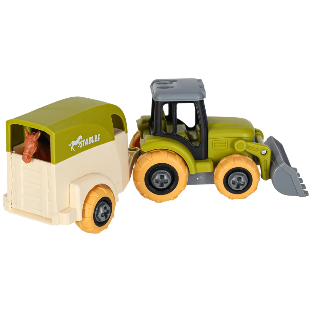 Farma traktor maszyny rolnicze ciągnik do skręcania zwierzęta wkrętarka - obrazek 2