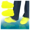 Nakładki przeciwdeszczowe na buty ochraniacze nieprzemakalne przeciwdeszczowe kalosze S żółte roz. 26-34