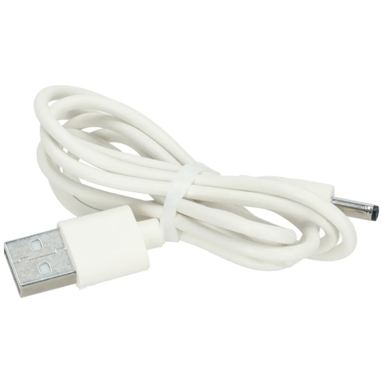 Lampka nocna dla dzieci silikonowa dotykowa miękka USB biała kotek leżący - obrazek 3