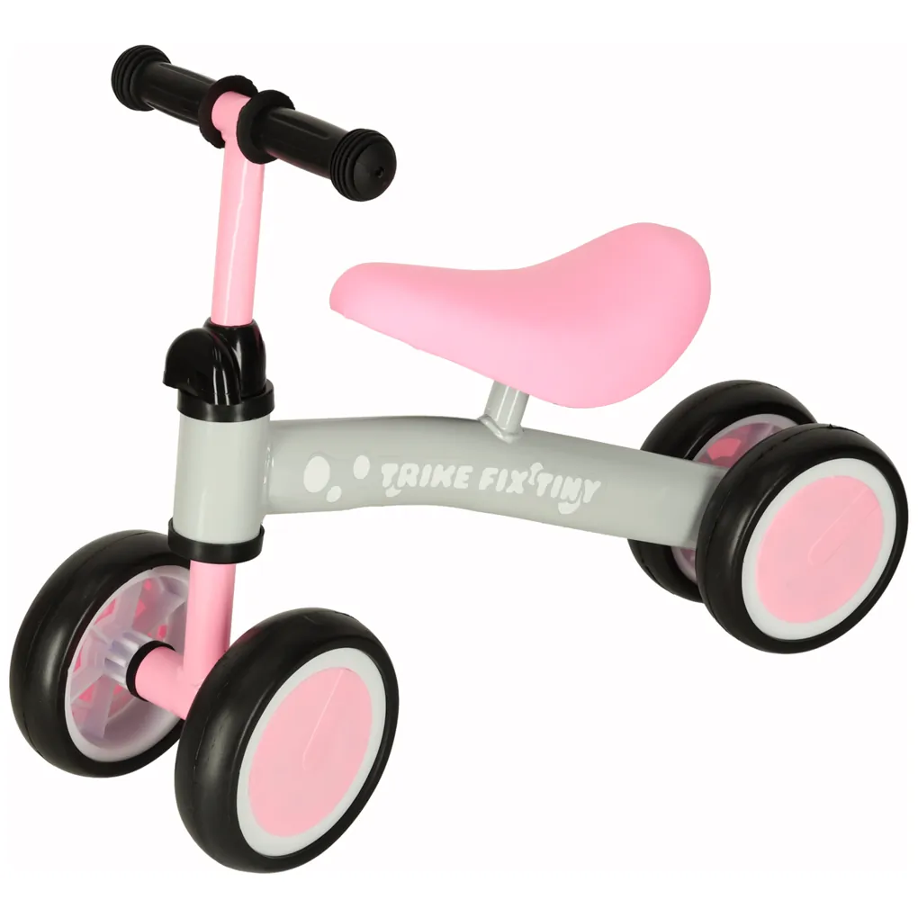 Rowerek biegowy Trike Fix Tiny rower jeździk różowy - obrazek 3