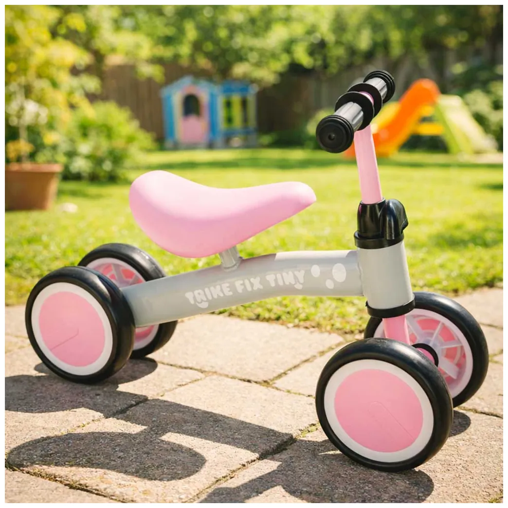 Rowerek biegowy Trike Fix Tiny rower jeździk różowy - obrazek 7