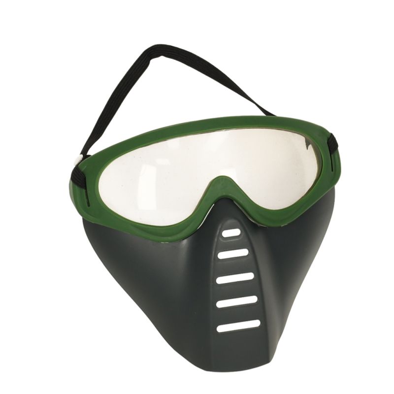 Zestaw wojskowy strój kamizelka karabin lornetka - obrazek 4