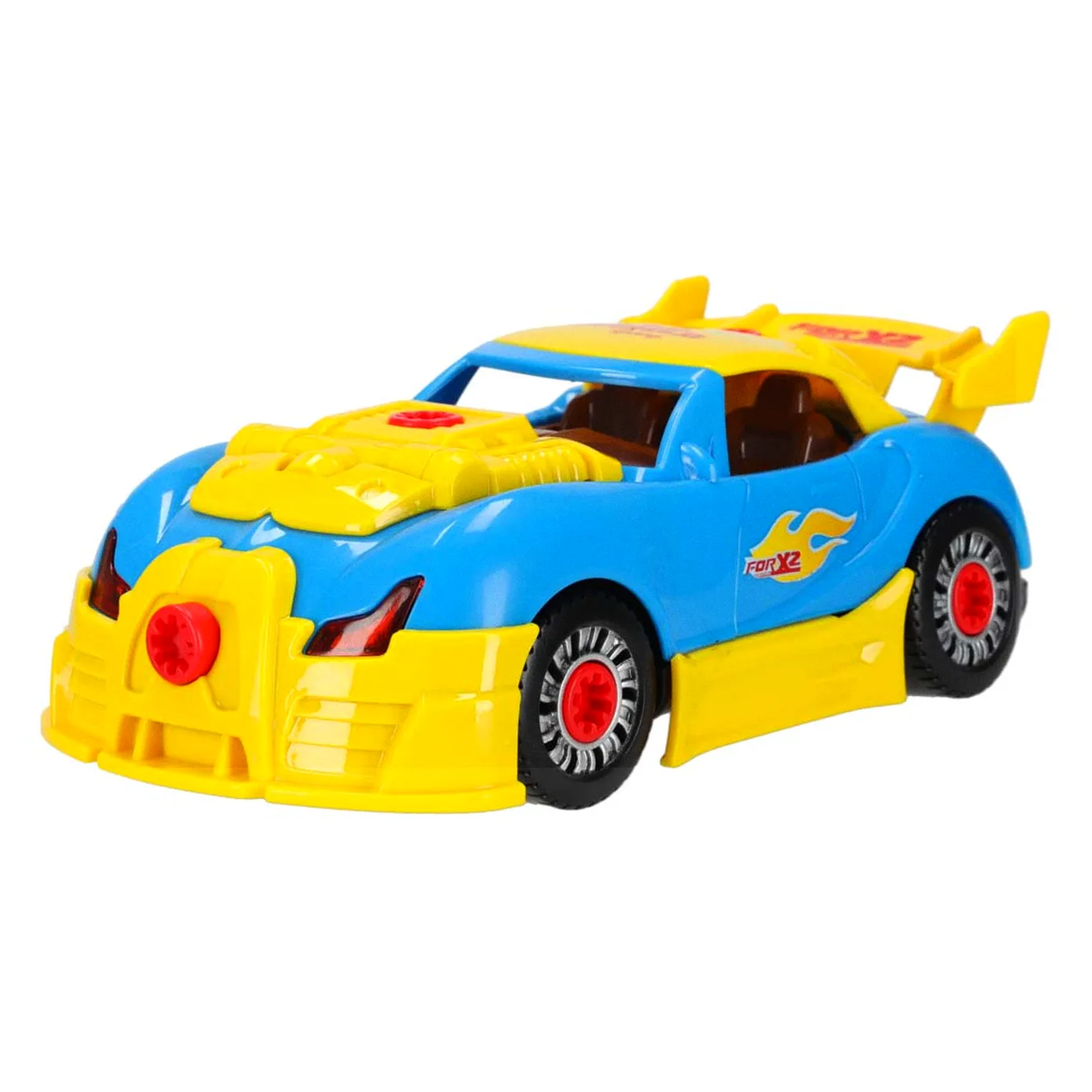 Samochód sportowy do rozkręcania konstrukcyjny do tuningu światło dźwięk - obrazek 8