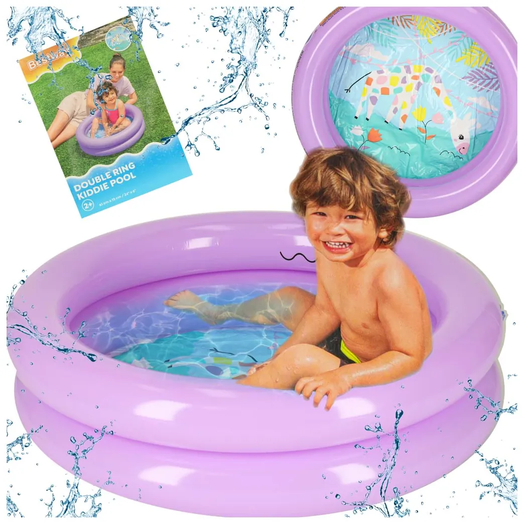 Basen brodzik dla dzieci 61cm fioletowy BESTWAY 51061