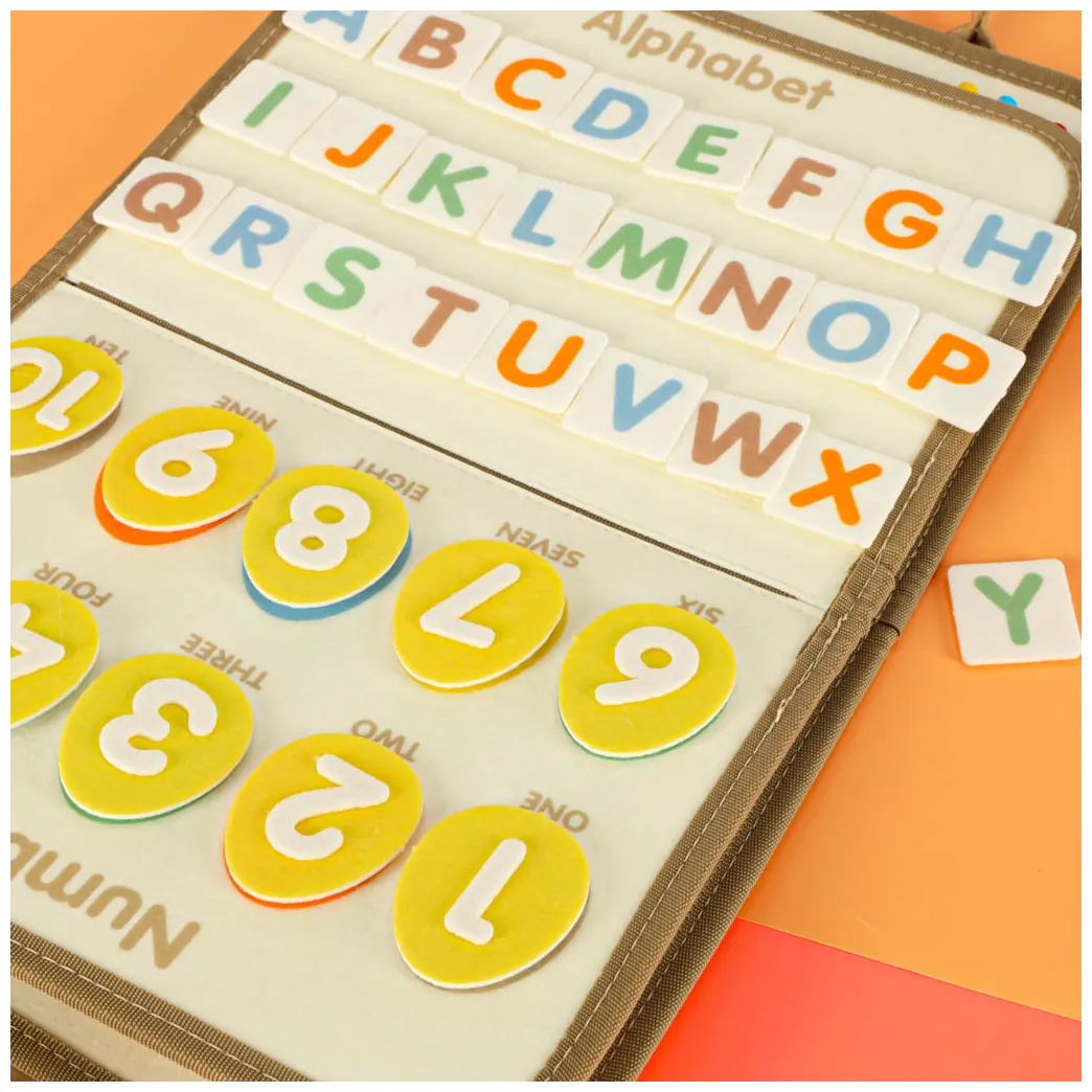 Tablica manipulacyjna sensoryczna montessori walizka dinozaury - obrazek 16
