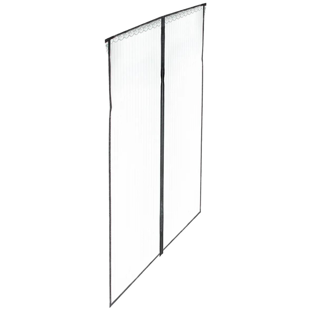 Moskitiera siatka magnetyczna na drzwi 110x220cm CZARNA - obrazek 5