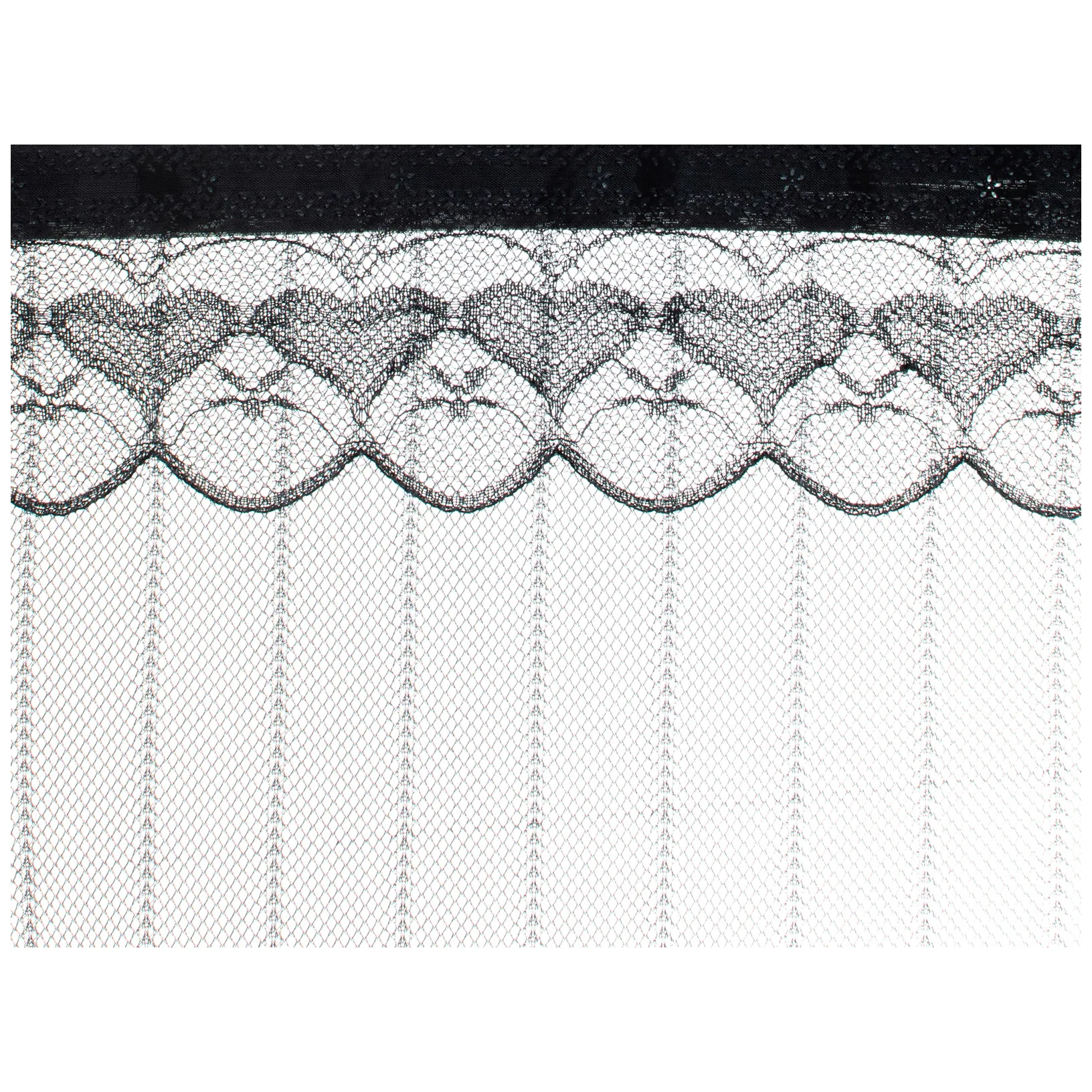 Moskitiera siatka magnetyczna na drzwi 110x220cm CZARNA - obrazek 6