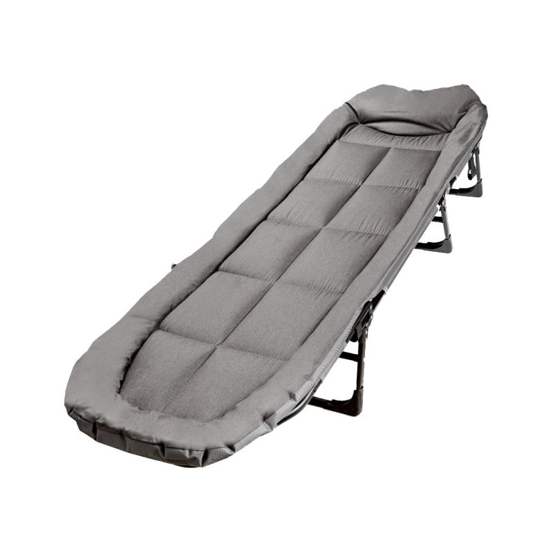 Łóżko turystyczne LUARO składane leżanka leżak polowe karpiowe biznesowe przenośne lekkie 190x63x30cm - obrazek 3