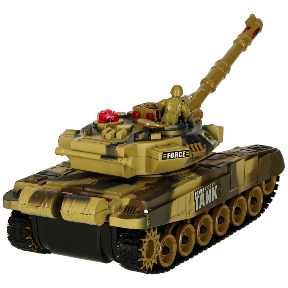 Czołg zdalnie sterowany na pilota RC War Tank 9993 2.4 GHz pustynny - obrazek 4