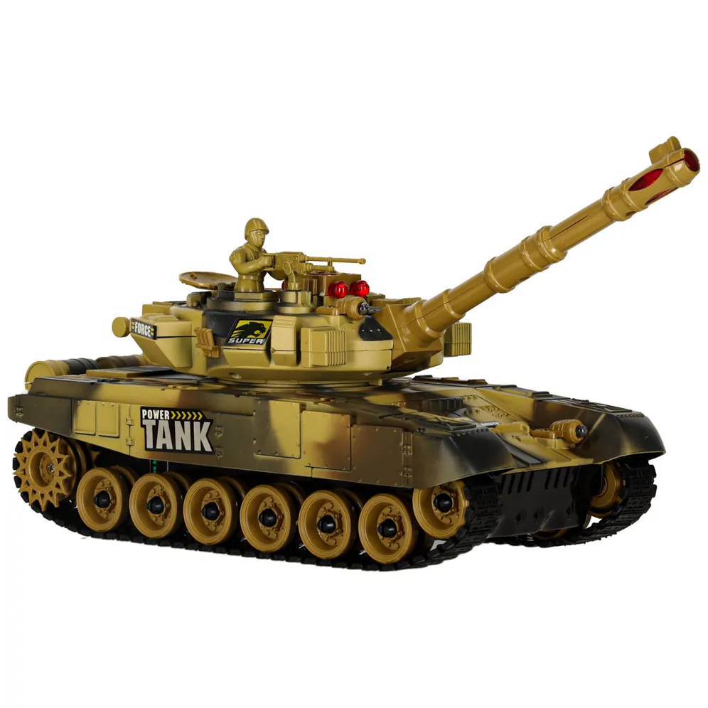 Czołg zdalnie sterowany na pilota RC War Tank 9993 2.4 GHz pustynny - obrazek 5
