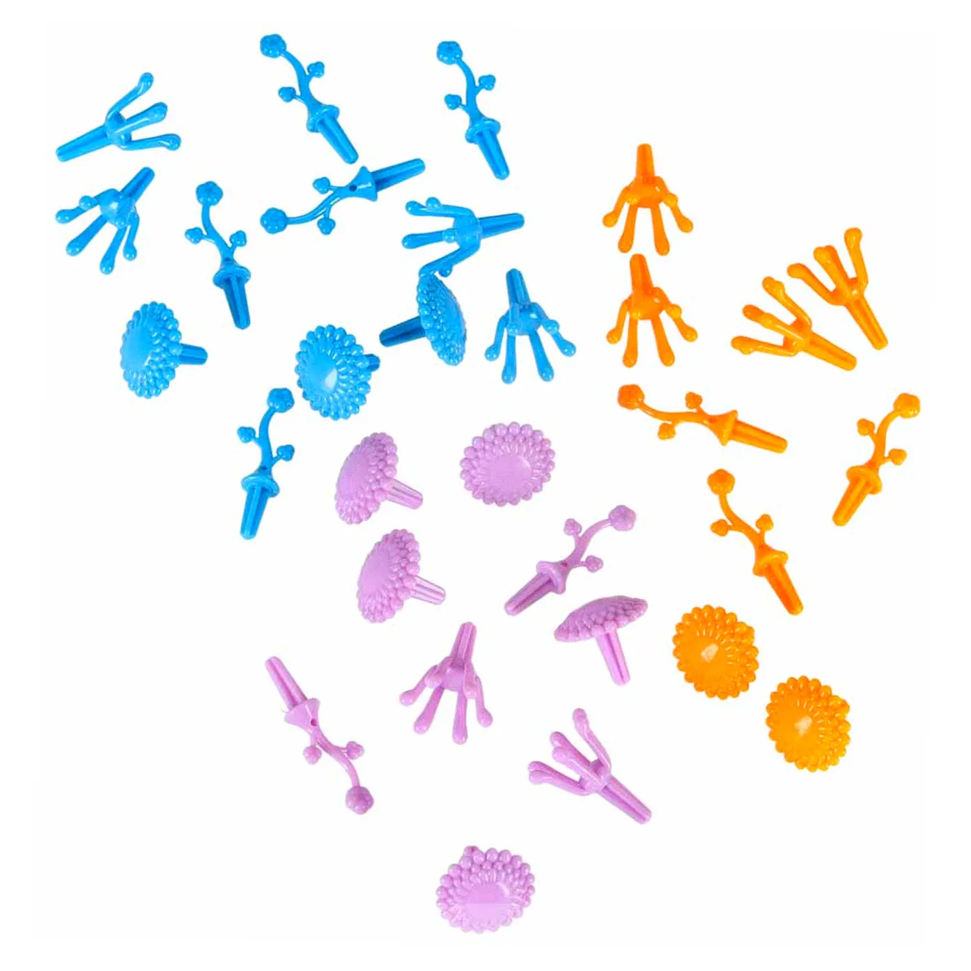 Klocki magnetyczne tor wyścigowy samochodowy 2 pojazdy świecące 310 elementów - obrazek 5