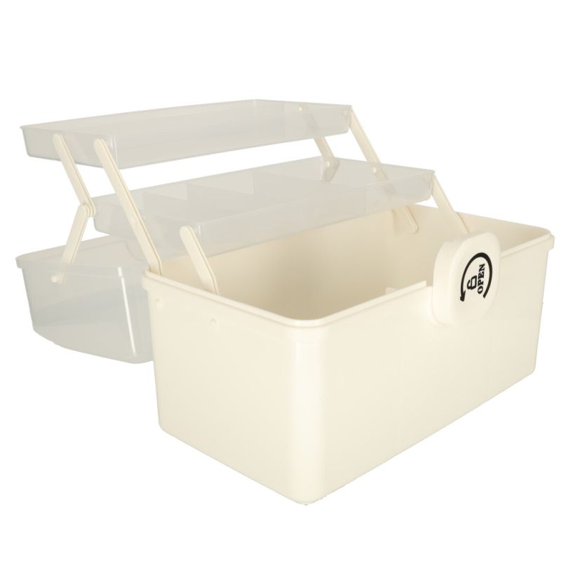 Organizer na leki pojemnik pudełko kasetka apteczka duży XXL na zamek skrzynka 34x19x22,5cm - obrazek 7