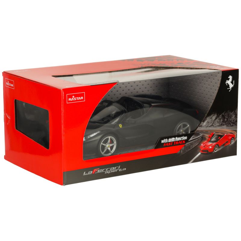 Samochód zdalnie sterowany Rastar 75800 Ferrari LaFerrari Aperta 1:14 czarny - obrazek 11