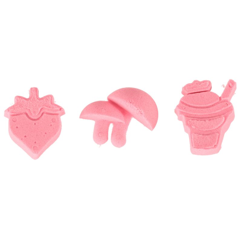 Piasek sensoryczny dla dzieci 1kg w woreczku różowy - obrazek 5