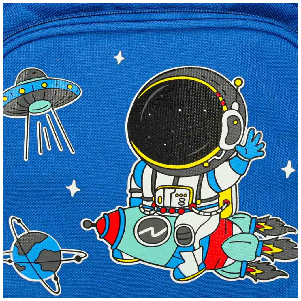 Plecak dla przedszkolaka szkolny dziecięcy astronauta 30x22x11cm - obrazek 7