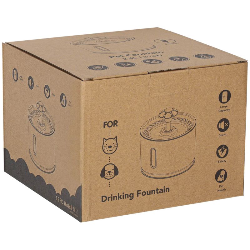 Poidełko fontanna dla psa kota zwierząt automatyczne poidło LED USB 2,4l filtr czyszczący - obrazek 15