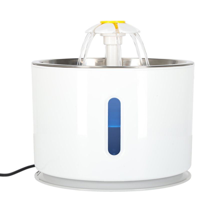 Poidełko fontanna dla psa kota zwierząt automatyczne poidło LED USB 2,4l filtr czyszczący - obrazek 4