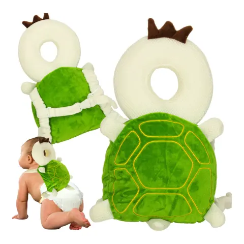 Ochrona głowy poduszka do nauki chodzenia plecak bezpieczeństwa przed upadkiem żółw