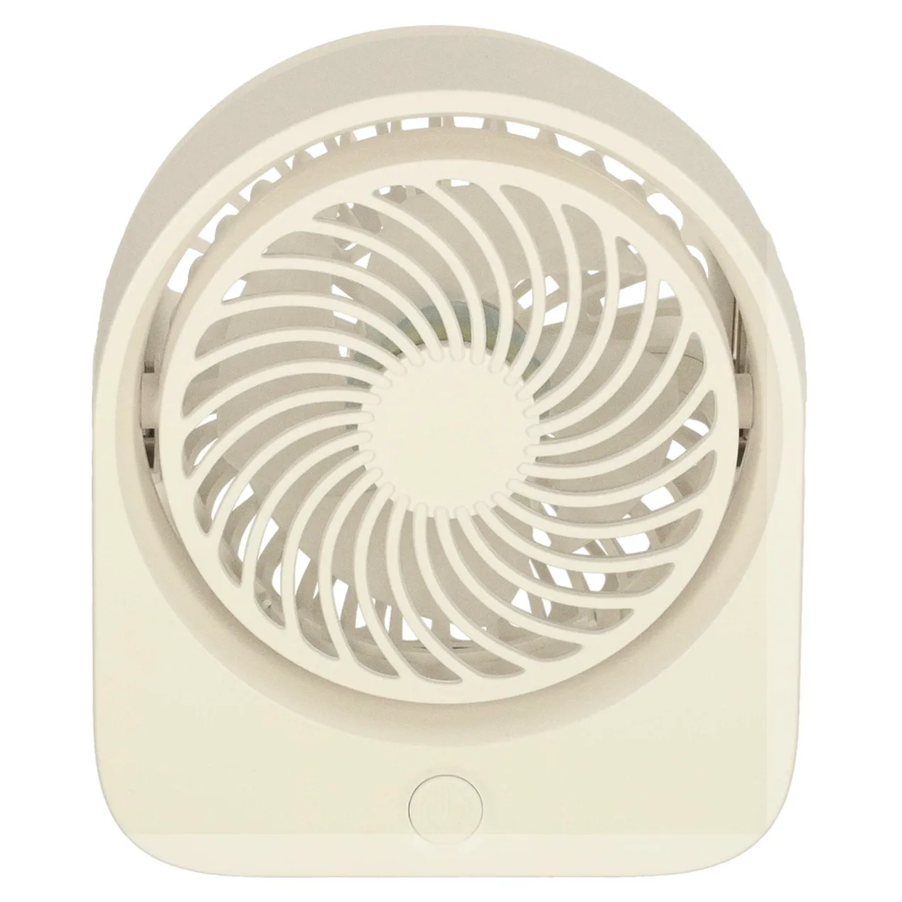 Wentylator biurkowy wiatrak z klipsem bezprzewodowy USB chłodzenie 3 poziomy mocy 11,5cm biały - obrazek 7