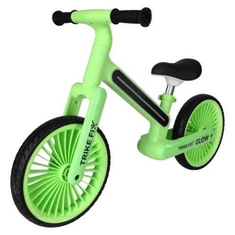 Rowerek biegowy Trike Fix Glow LED neon zielony
