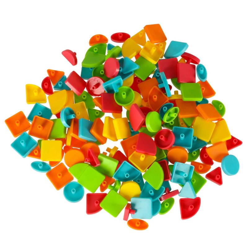 Mozaika geometryczna układanka kreatywna kształty 170 elementów - obrazek 9