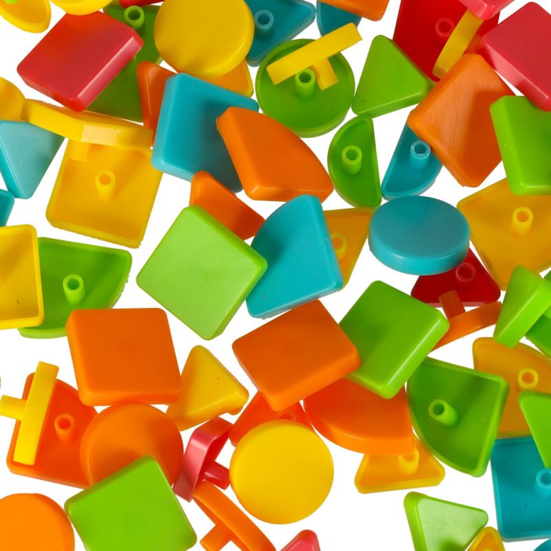 Mozaika geometryczna układanka kreatywna kształty 170 elementów - obrazek 10