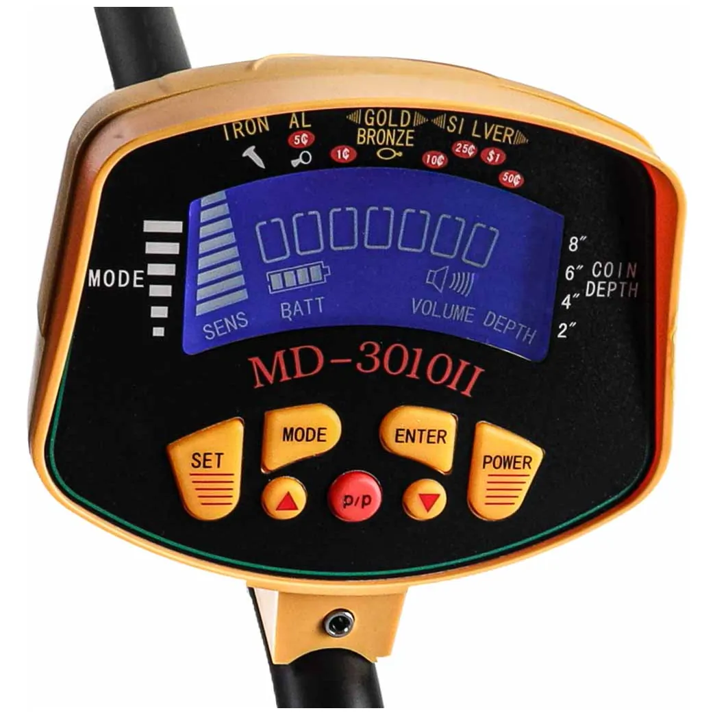 Wykrywacz metali detektor metalu LCD MD3010 - obrazek 6