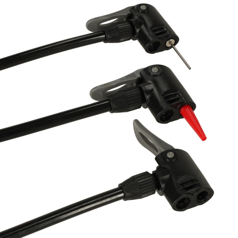 Pompka rowerowa RALLEX podłogowa nożna z manometrem 11bar - obrazek 4