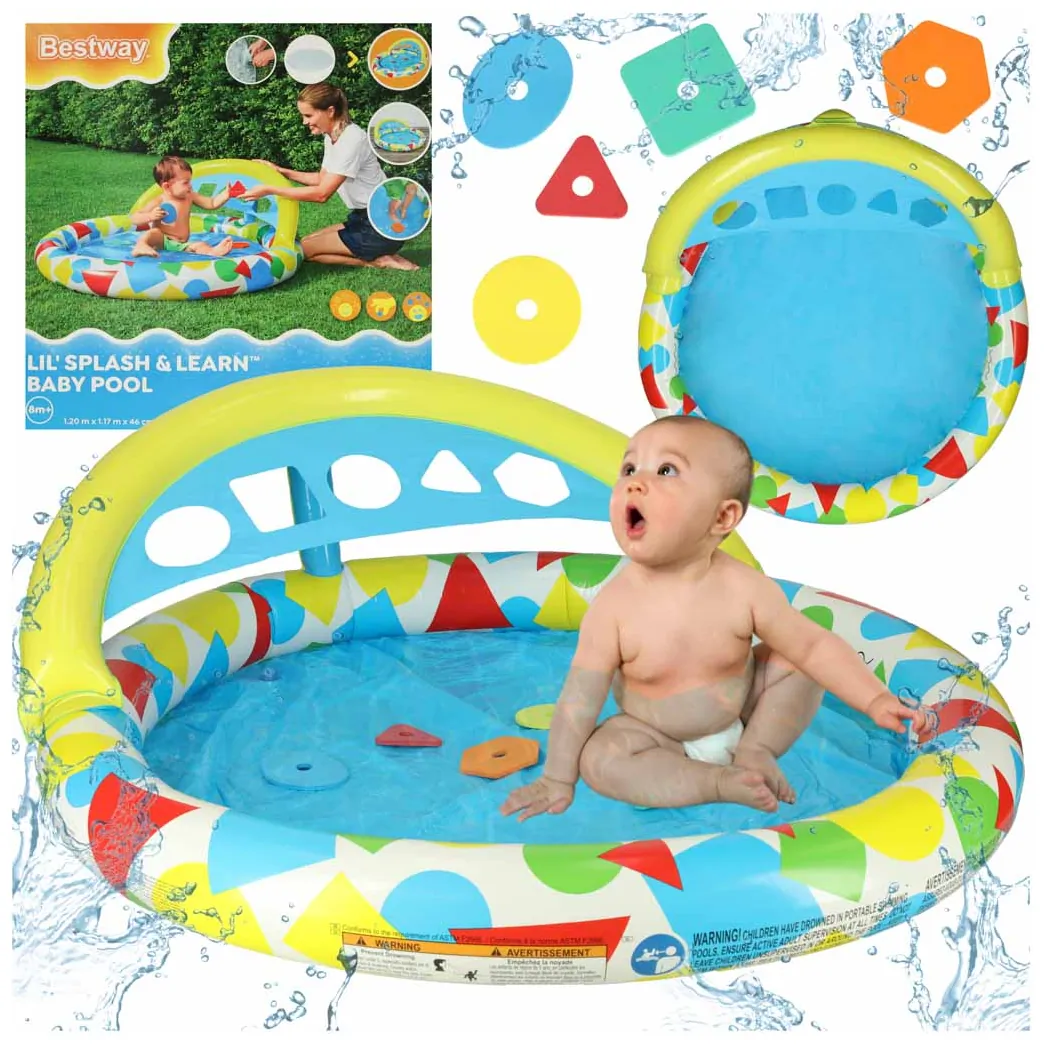 Basen brodzik z poduszką BESTWAY 52378 120cm - obrazek 10
