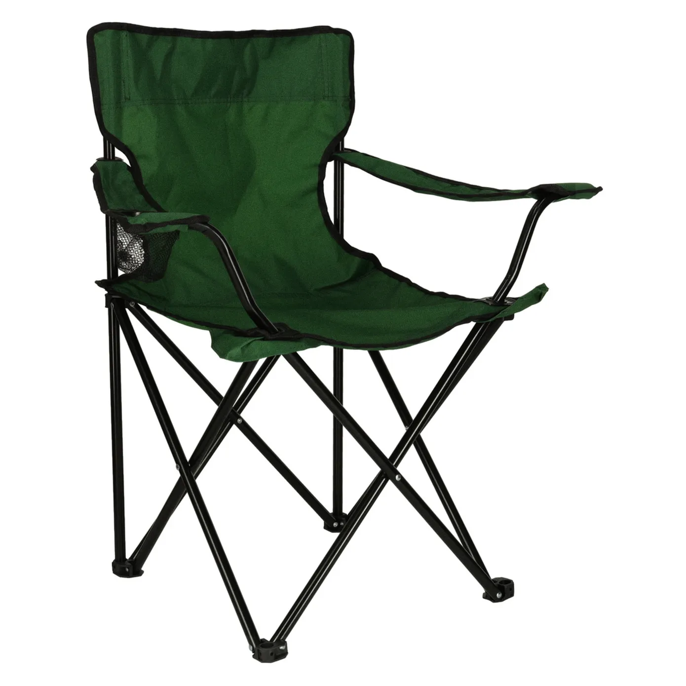 Krzesło składane wędkarskie LUARO turystyczne kempingowe na ryby zielone - obrazek 5