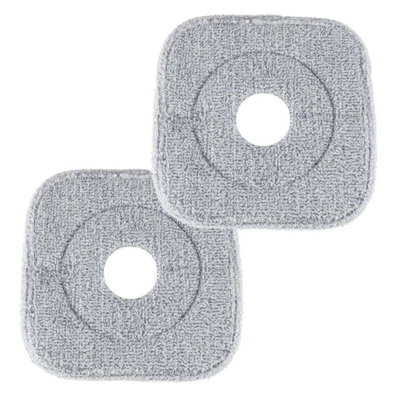 Mop obrotowy prostokątny płaski rotacyjny czysta brudna woda wyciskacz - obrazek 12