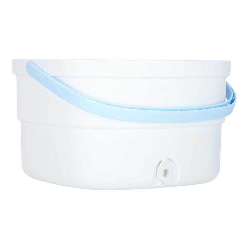 Mop obrotowy prostokątny płaski rotacyjny czysta brudna woda wyciskacz - obrazek 10