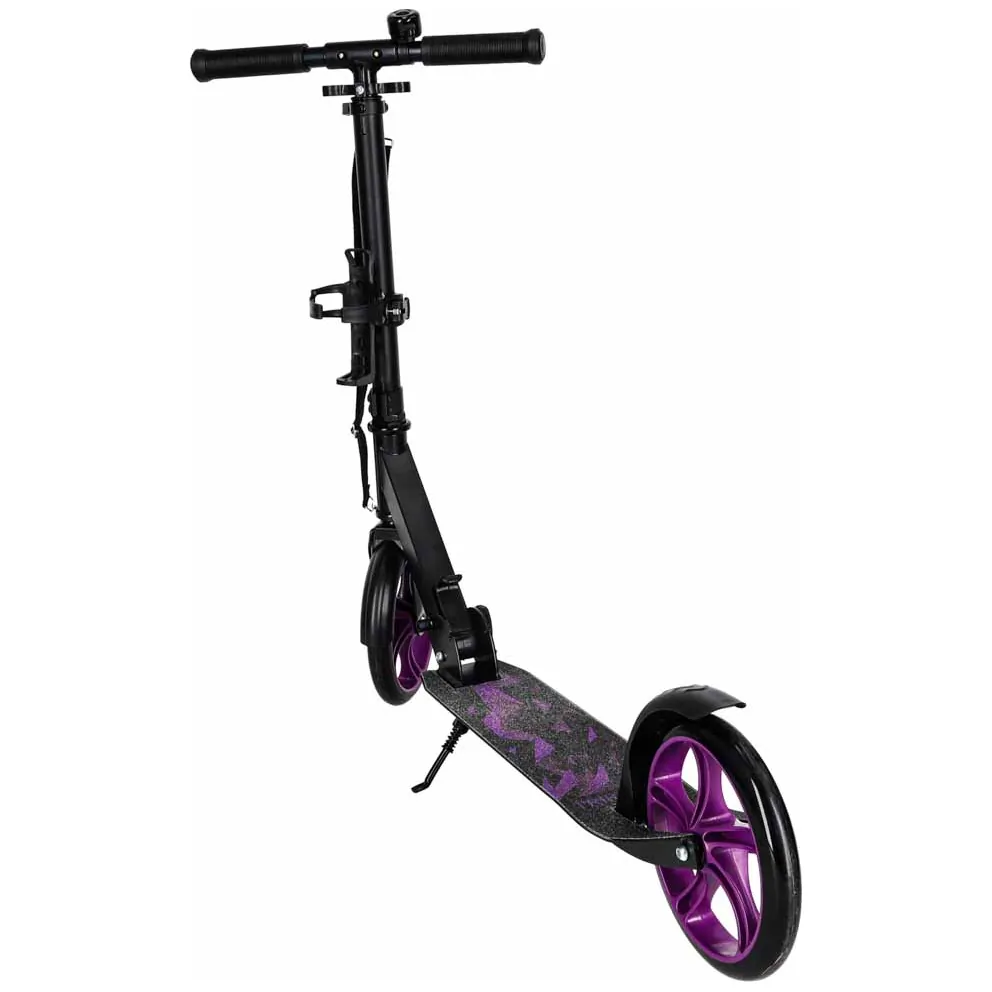 Hulajnoga miejska Trike Fix składana koła 200mm czarno-fioletowa - obrazek 9